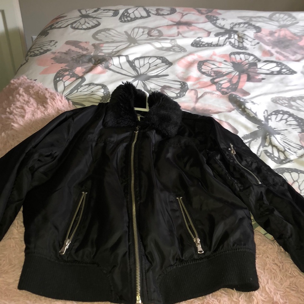 Charlotte Russe, size medium, black and gold